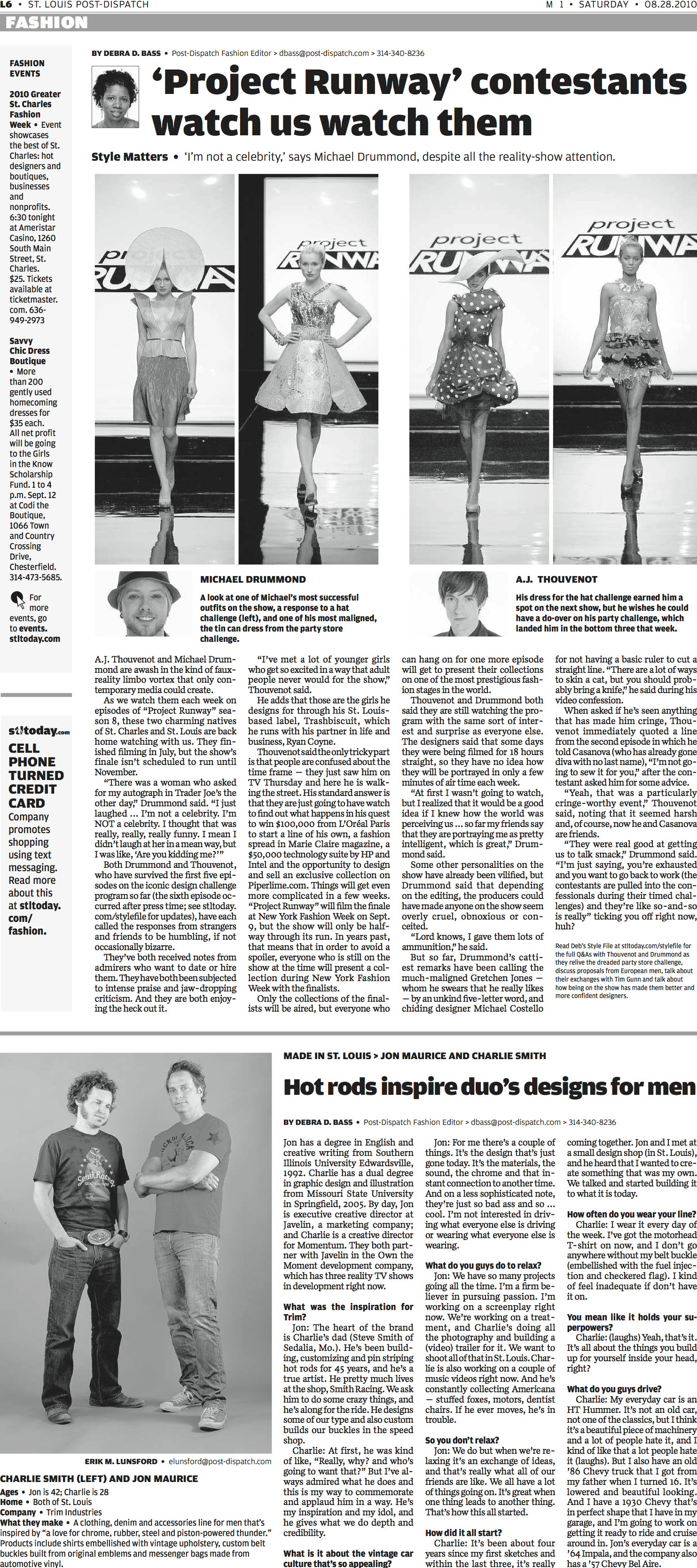 Project Runway & Hot Rod Fashion in STL