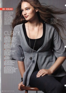 Jennie Runk in Marie Claire, for weight0916.Handout photo