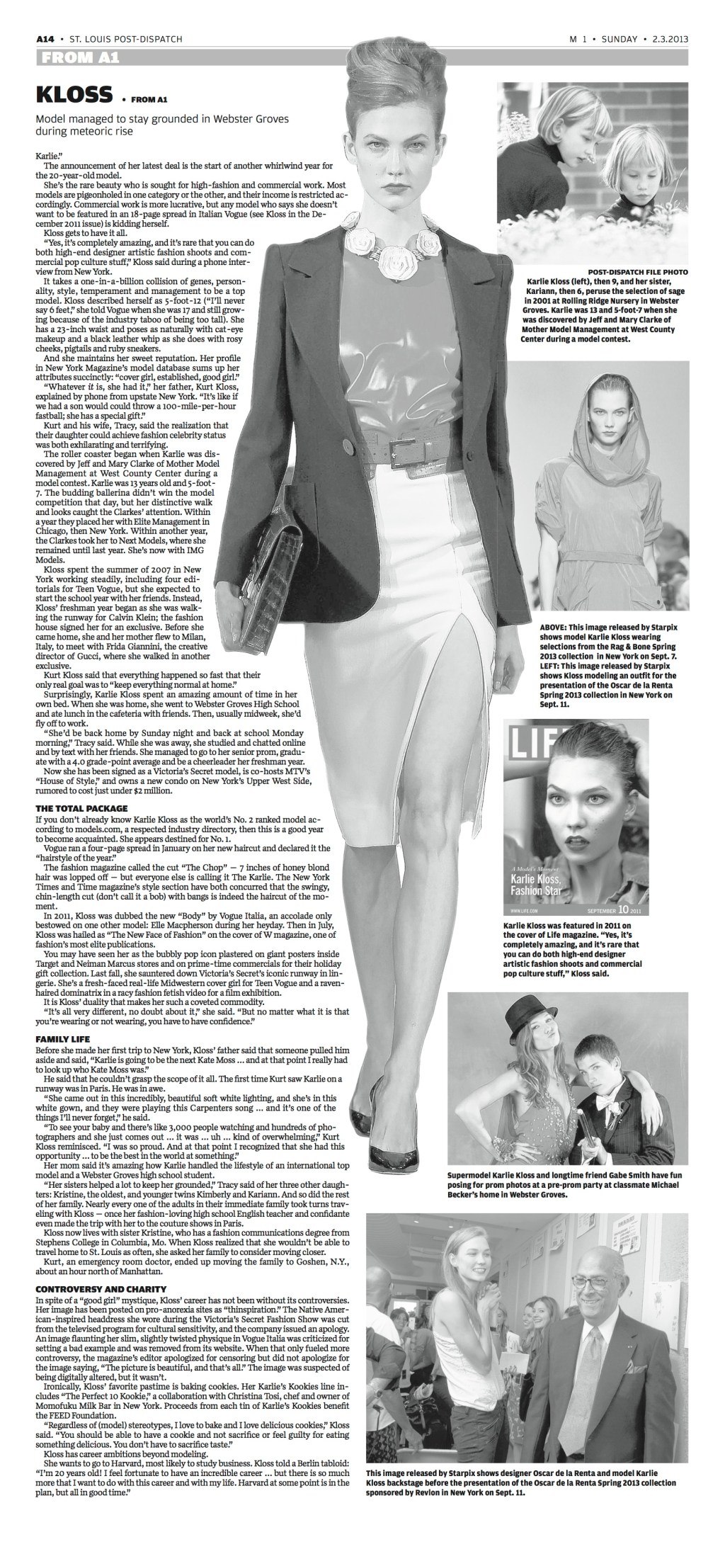 Karlie Kloss, literally, the next top&nbsp;model